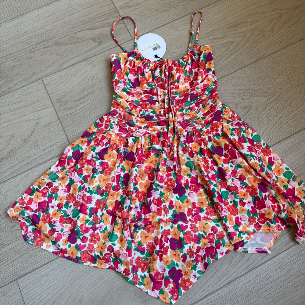 Women’s Princess Polly Floral Spaghetti-Strap Summer Dress NWT Size 2